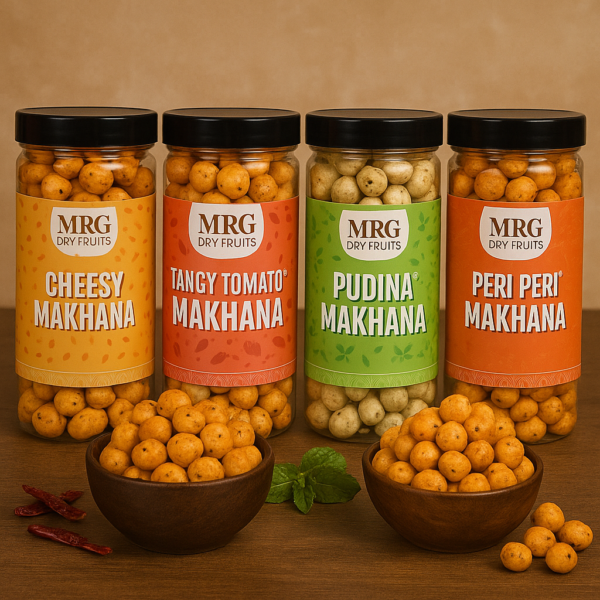 Flavored Makhanas – Guilt-Free Crunch, Packed with Flavor