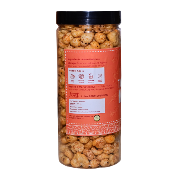 MRG Dry Fruits Roasted &Peri-Peri Flavored Makhana, Crispy & Healthy - Image 2