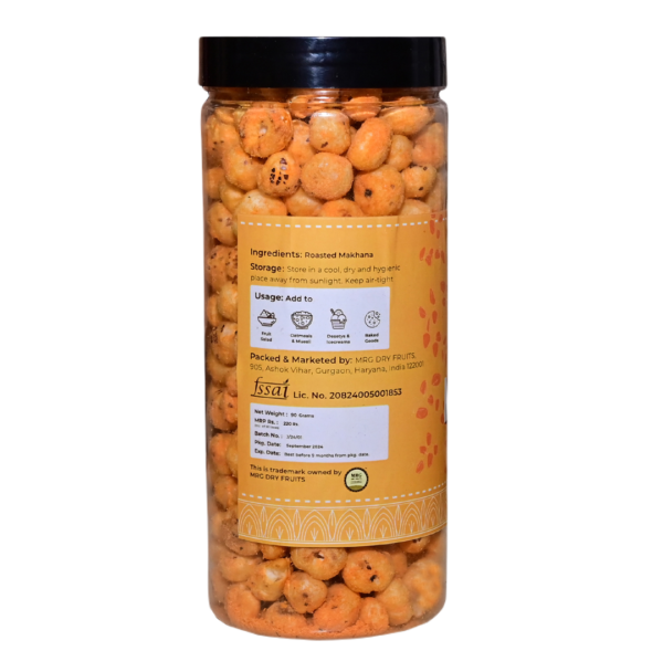 MRG Dry Fruits Roasted & Cheesy Flavored Makhana, Crispy & Healthy - Image 2