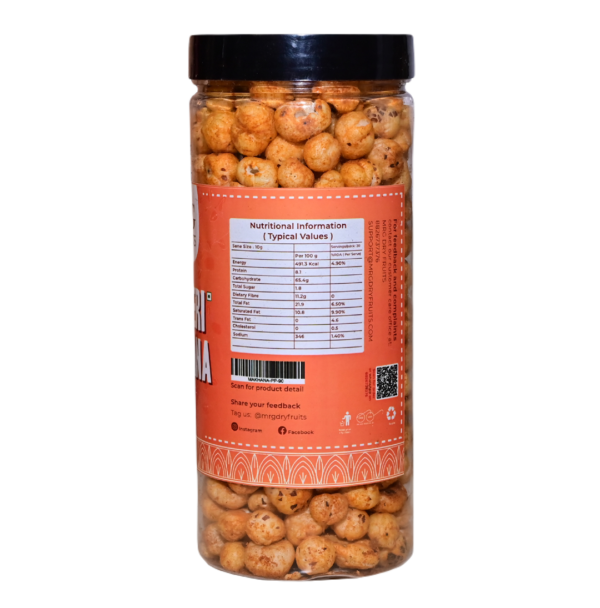 MRG Dry Fruits Roasted &Peri-Peri Flavored Makhana, Crispy & Healthy - Image 3