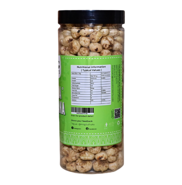 MRG Dry Fruits Roasted & Pudina Flavored Makhana, Crispy & Healthy - Image 4